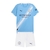 Kit Infantil Manchester City I 25/26 - Puma - Azul e branco - comprar online