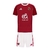 Kit Infantil Al-Ahly I 25/26 - Adidas - Vermelho e branco - comprar online