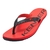 Chinelo Kenner Red Mixed - Vermelho com detalhes em preto na internet