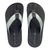 Chinelo Kenner Kivah Line - Preto com detalhes em verde