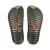 Chinelo Kenner Kivah Slot - Preto - com detalhes em branco - comprar online