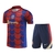 Kit Treino adulto - Camisa e Shorts - Barcelona Nike Edição especial 24/25 - Azul e vermelho - comprar online