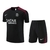 Kit Treino adulto - Camisa e Shorts - Paris Saint-Germain Nike 24/25 - Preto com detalhes em vinho - comprar online