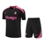 Kit Treino adulto - Camisa e Shorts - Chelsea Nike 24/25 - Preto com detalhes em rosa - comprar online