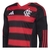 Camisa Flamengo I 25/26 manga longa - Torcedor Adidas Masculina - Vermelha e preta - loja online