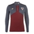 Jaqueta Corta-Vento São Paulo 25/26 - Masculina New Balance - Cinza com detalhes em vermelho - comprar online