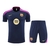 Kit Treino adulto - Camisa e Shorts - Barcelona Nike 25/26 - Azul com detalhes em rosa - comprar online