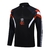 Jaqueta Corta-Vento Flamengo Treino 25/26 - Masculina Adidas - Preta com detalhes em branco e vermelho - comprar online