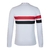Camisa São Paulo I 25/26 manga longa - Torcedor New Balance Masculina - Branca com detalhes em vermelho e preto - CADASTRO EXPRESS