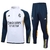 Conjunto Real Madrid 23/24 - Masculino Adidas - Branco e azul