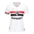 Camisa São Paulo I 25/26 - Torcedor New Balance Feminina - Branca com detalhes em vermelho e preto - comprar online