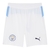 Short Manchester City I 25/26 - Masculino Puma - Branco com detalhes em azul - comprar online