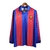 Camisa Retrô Barcelona I 1992 manga longa - Masculina Meyba - Azul e vermelha