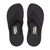 Chinelo Kenner Rakka - Preto com detalhes em rosa