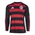 Camisa Flamengo I 25/26 manga longa - Torcedor Adidas Masculina - Vermelha e preta - comprar online