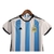 Kit Infantil Argentina I 22/23 - Adidas - Branco e azul com detalhes em preto na internet