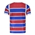 Camisa Fortaleza I 25/26 - Torcedor Volt Masculina - Azul e vermelha com listras em branco na internet