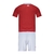 Kit Infantil Internacional I 25/26 - Adidas - Vermelho e branco na internet