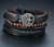 Pulseira Masculina de Couro - comprar online