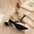 Sapato de Salto Feminino Bege