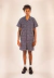 Short Bordado Marinho
