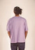 T-shirt Oversized Lavanda Homem - Vira
