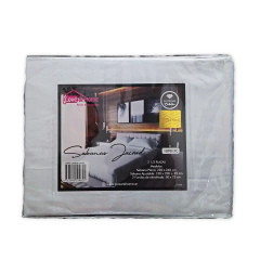 JUEGO DE SÁBANAS LOVE&HOME JACQUARD - 1 1/2 PLAZAS - comprar online