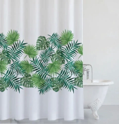 CORTINAS DE BAÑO ESTAMPADAS COUNTRY HOGAR