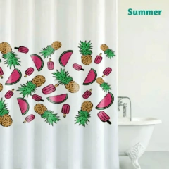 CORTINAS DE BAÑO ESTAMPADAS COUNTRY HOGAR - comprar online