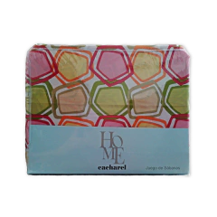 Juego de Sabana Cacharel 2 1/2 Plazas Algodón Percal 144 Hilos - comprar online