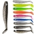 Kit 10 Iscas Artificial Silicone Soft Lambari Piaba realista - comprar online
