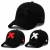 Boné ajustável aba curva bordado snapback unissex premium