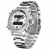 RELÓGIO MASCULINO ANALÓGICO DIGITAL MODERNO INOX CASUAL LUXO - shopping wg