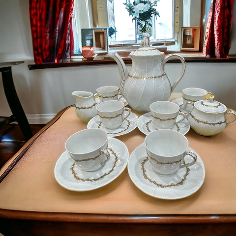 JUEGO DE CAFE LIMOGES