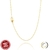 CORRENTE MASCULINA PIASTRINI 2MM BANHADA A OURO 18K 60CM SEM ZIRCÔNIA