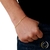 PULSEIRA MASCULINA CARTIER COMPRIDO 2.8MM BANHADA A OURO 18K 21CM SEM ZIRCÔNIA - comprar online