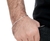 PULSEIRA MASCULINA GRUMET 2.8MM ENCAPADA À PRATA 1000 21 CM SEM ZIRCÔNIA - comprar online