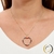 GARGANTILHA CORAÇÃO BANHADA A OURO 18K ZIRCÔNIA COLORS - comprar online