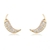BRINCO PIMENTA 5.7MM X 11.4MM BANHO ROSÉ ZIRCÔNIA CRISTAL