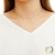 GARGANTILHA COM ZIRCÔNIAS PENDURADAS QUADRADAS CRISTAL - 40CM BANHADA A OURO 18K ZIRCÔNIA CRISTAL - comprar online