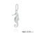 PINGENTE CAVALO MARINHO 7.4MM X 20.3MM EM PRATA DE LEI 925 SEM ZIRCÔNIA