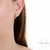 BRINCO CORAÇÃO CRAVEJADO ZIRCÔNIAS 12.4MM X 9.4MM EM PRATA COM BANHO DE OURO ZIRCÔNIA CRISTAL - comprar online