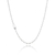 CORRENTE MASCULINA CARTIER CADEADO 4.4MM ENCAPADOS À PRATA 1000 SEM ZIRCÔNIA