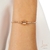 PULSEIRA PAN BANHO ROSÉ 17 CM SEM ZIRCÔNIA - comprar online