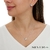 CONJUNTO ZIRCÔNIA CORAÇÃO ACQUAMARINE EM PRATA DE LEI COM GALERIA 8MM - comprar online