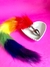 PLUG ANAL RABO COLORIDO P