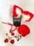 KIT RABO DE COELHO COM TIARA, GRAMPOS PARA OS SEIOS E GARGANTILHA VERMELHO - comprar online