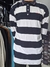 Camisa Polo Manga Longa Brooksfield 2 Cor horizontal - Azul Marinho E Branco