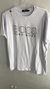 Camiseta Grife Hugo Boss Escrito Brilhante Branco