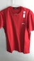 Camiseta Grife Hugo Boss Basico Peito Vermelho